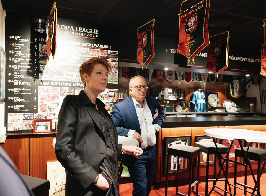 Natacha Polony lors d’une visite